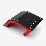 EBMX Red Aluminum Bash Plate for Light Bee