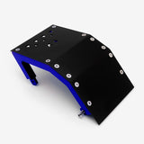 EBMX Blue Aluminum Bash Plate for Light Bee