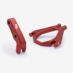 EBMX Rear Shock Linkage and Suspension Triangle for Light Bee Red