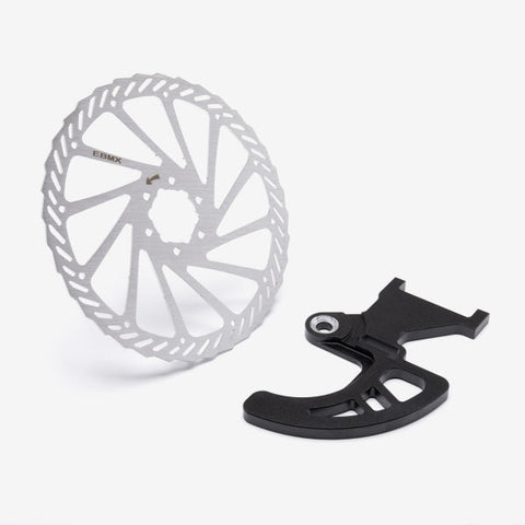 EBMX 220mm Rear Disc Rotor and Bracket