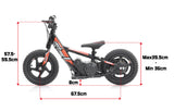 12" Electric Balance Bike - Pink